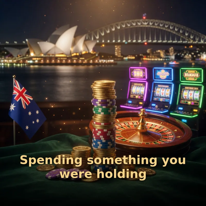 Dealer's hands sliding chips across green felt